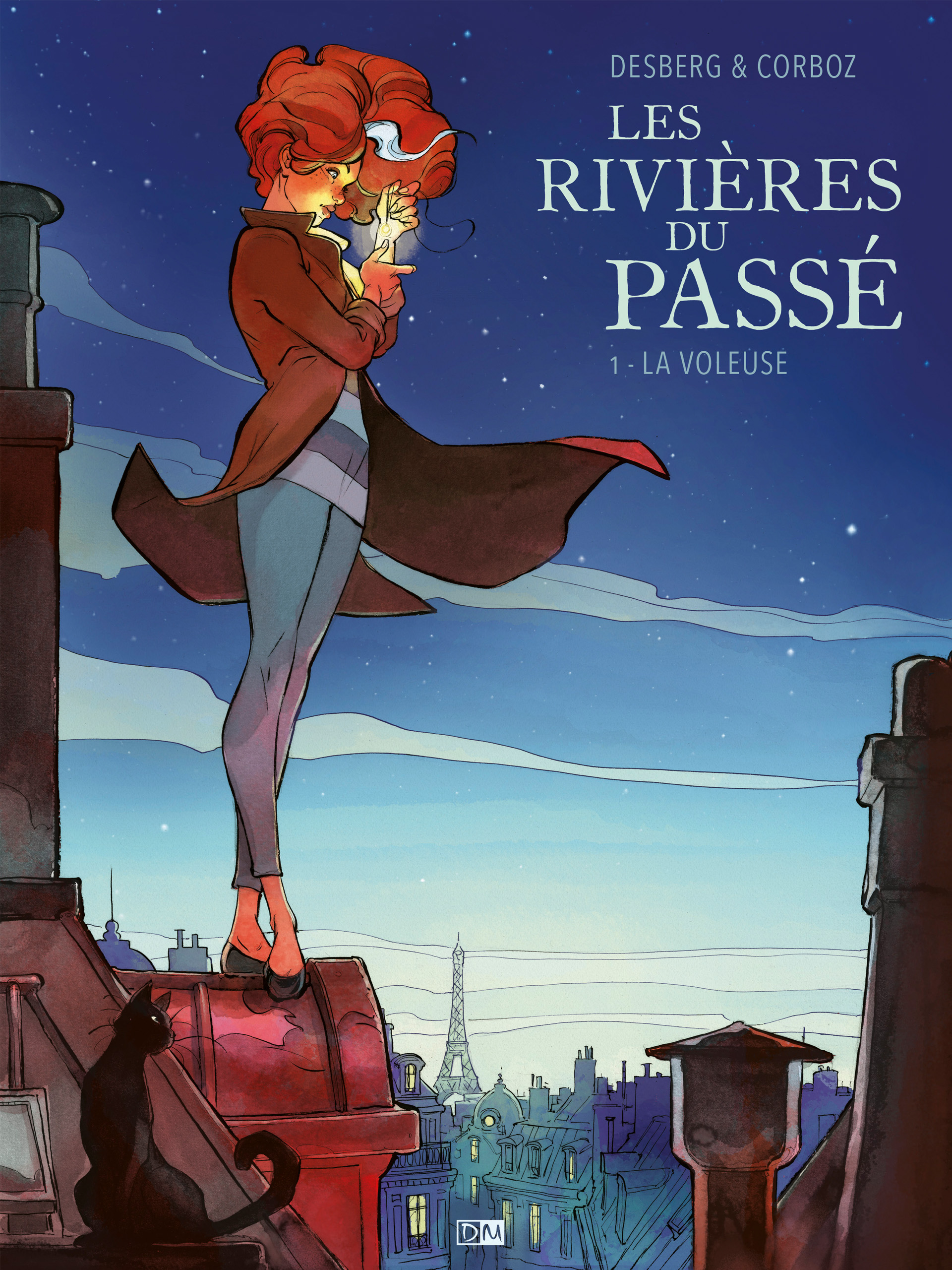 La Voleuse - Les Rivières du passé - Stephen Desberg - Yannick Corboz - Couverture