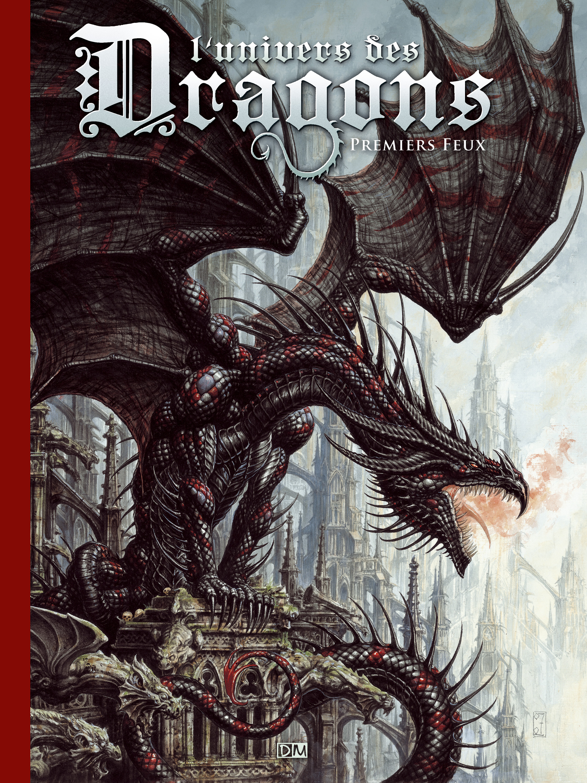 Premiers Feux - L'Univers des dragons - Laurent & Olivier Souillé - Couverture
