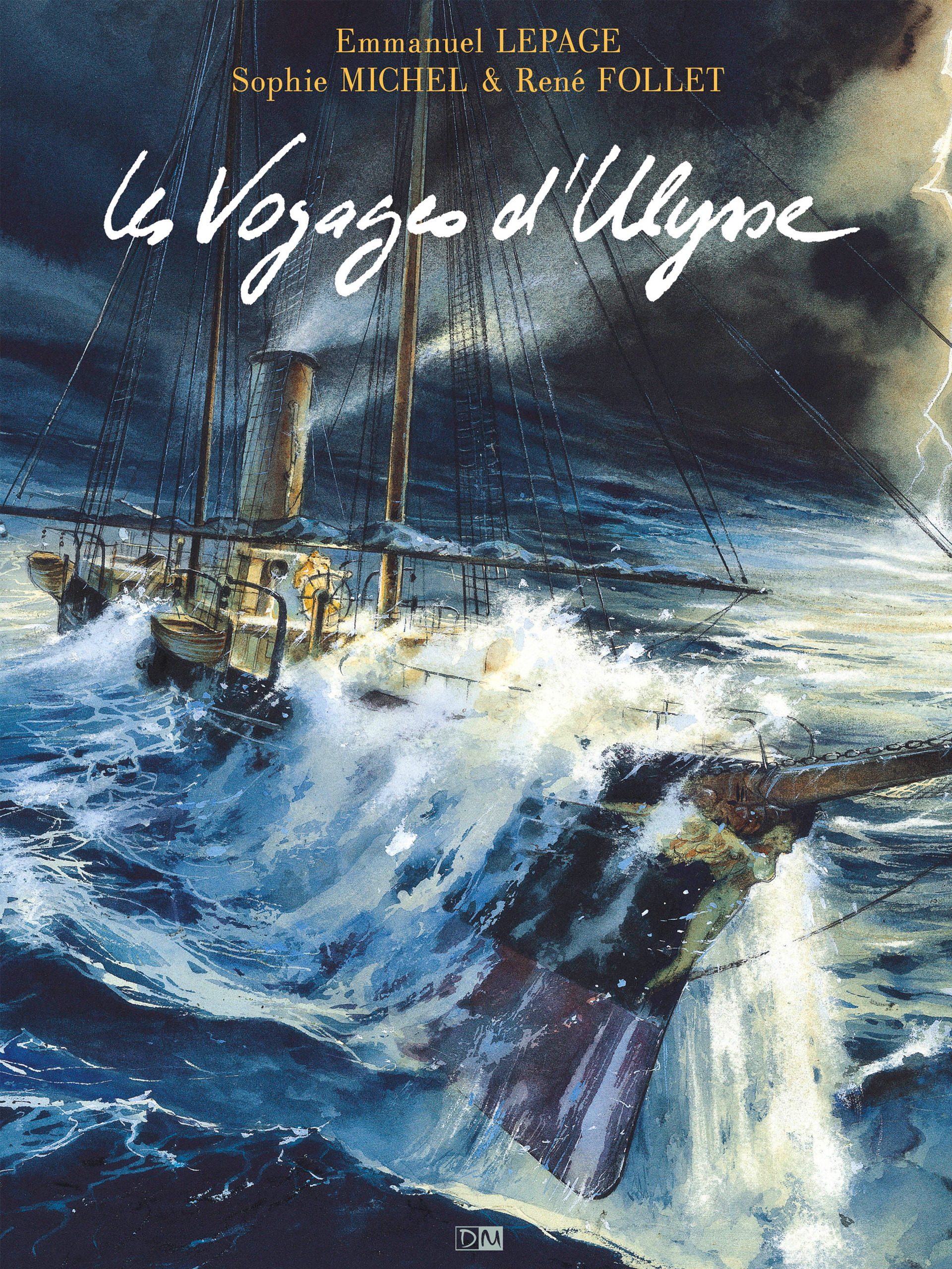 Les Voyages d’Ulysse - Sophie Michel - Emmanuel Lepage - Couverture