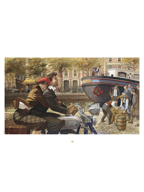 Affiche – Quai de Valmy - Jean-Pierre Gibrat - Couverture