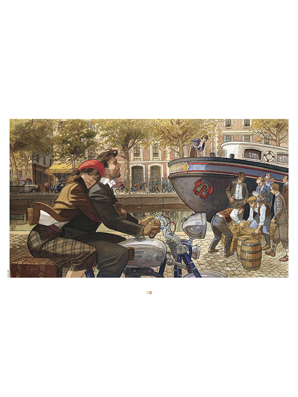 Affiche – Quai de Valmy - Jean-Pierre Gibrat - Couverture