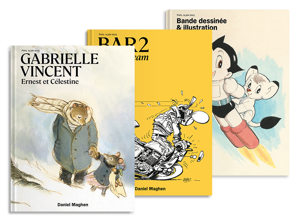 Vente aux enchères BD de juin : commandez vos catalogues