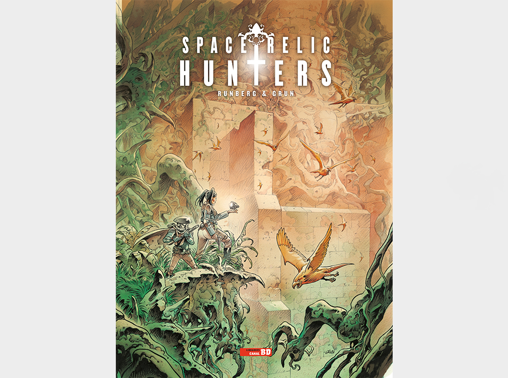 Une édition Canal BD de Space Relic Hunters en tirage limité