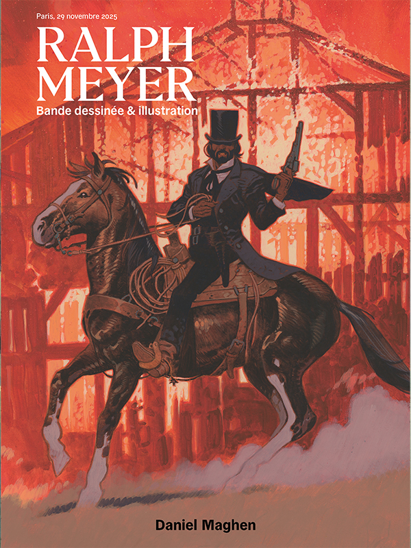 Catalogue Ralph Meyer. Vente aux enchères du 29 novembre 2025. - Couverture